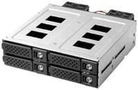 JouJye JJ-N-49NVMe 5.25 inch HDD-inbouwframe voor 2.5 inch U.2 NVMe PCIe 3.0 x4, U.2 NVMe PCIe 4.0 x4