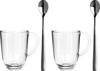 Leonardo NAPOLI Latte Machiatto Set 380ml - 4Delig