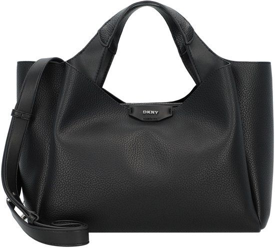 DKNY Willa Satchel dames Zwart/Zilver Eén maat