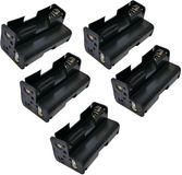 Merkloos Allecto - Set van 5 Batterijhouders - Voor 3 AA Batterijen