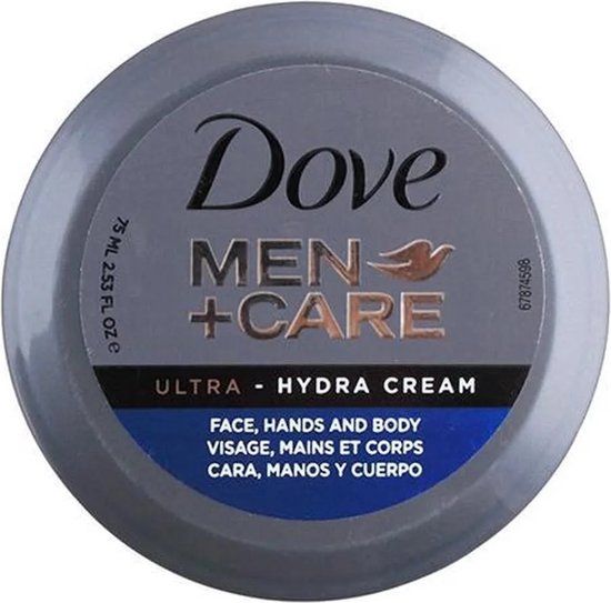 Dove Men+Care Ultra Hydra Cream Body Cream 75ml