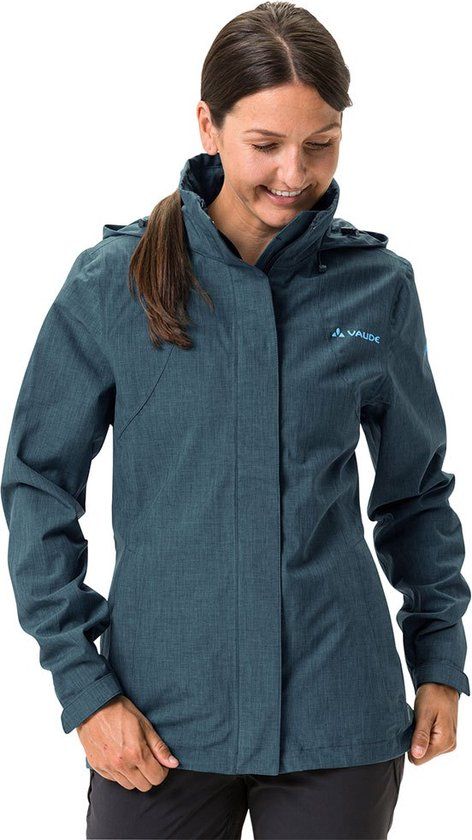 Vaude Women's Rosemoor Jacket II - Dark Sea - Size 38 - Waterproof