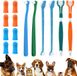 Azomor® Complete set de 14 pièces pour soins dentaires d'animaux de compagnie, convient à toutes les tailles
