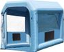 Cabine de peinture gonflable, cabine de pulvérisation gonflable de 9,8 x 8,2 x 8,2 pi, avec souffleur puissant de 550 W et système de filtration d'air, cabine de peinture de voiture portable pour peinture de moto, de vélo, de petits meubles
