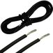 RAION - Câble pour lampes de dynamo - 190 cm - Monoconducteur - Noir