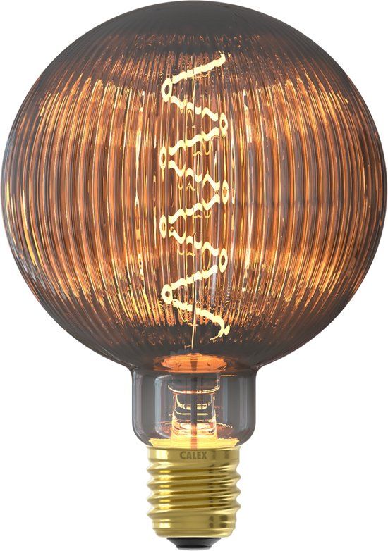 Calex Pulse Nantes LED Lamp - E27 - Filament - Smokey - 4W - 1800K - Dimbaar