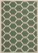 Safavieh Courtyard Collectie CY6009 Trellis Vloerkleed, Donkergroen & Beige, 160 x 231 cm