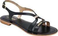 LES M.belarbi Hamoon leren sandalen zwart 40
