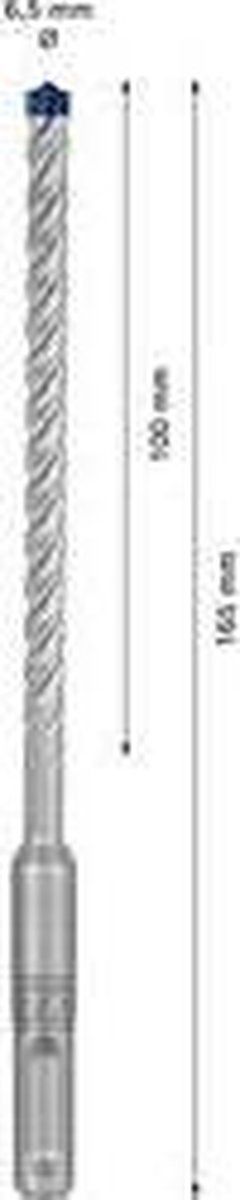 Bosch 1x Expert SDS plus-7X hamerboren (Ø 6,50x165 mm)