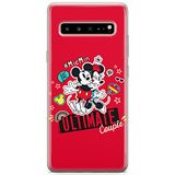 ERT GROUP Telefoonhoes voor Samsung S10 5G origineel en officieel gelicentieerd Disney patroon Minnie and Mickey 012 optimaal aangepast aan de vorm van de mobiele telefoon, hoes van TPU