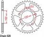 Esjot Couronne de transmission Esjot pour moto Aprilia 125 RS Pista 2006 à 2014 40 dts P520