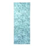 Tadi & Imperio1979 PVC vinyl tapijt, digitaal, voor woonkamer, keuken, woonkamer, entree, badkamer of slaapkamer, met PVC onderkant, antislip, wasbaar, blauw, turquoise