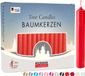 BRUBAKER 20 Pièces - Bougies d'arbre - Rouge - Bougies de Noël - Bougies pyramides - Bougies de sapin de Noël - 95/12.5 mm
