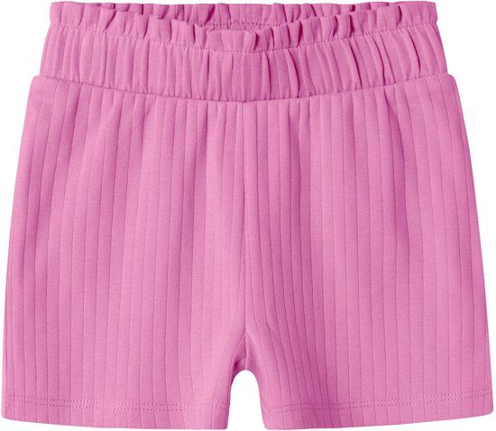 NAME IT NMFSURAJALI SHORTS NOOS Meisjes Bermuda shorts Katoen Elastaan Maat 110 Felroze