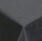 Venilia Tuintafelkleed, rond, tafelkleed van zacht schuimmateriaal, tafelkleed voor tuin en balkon, antislip, scheurvast, 1,3 x 1,3 m, antraciet, 56903