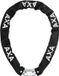 AXA Hawk Kettingslot – 100 cm – 8 mm Gehard Staal – Zwart