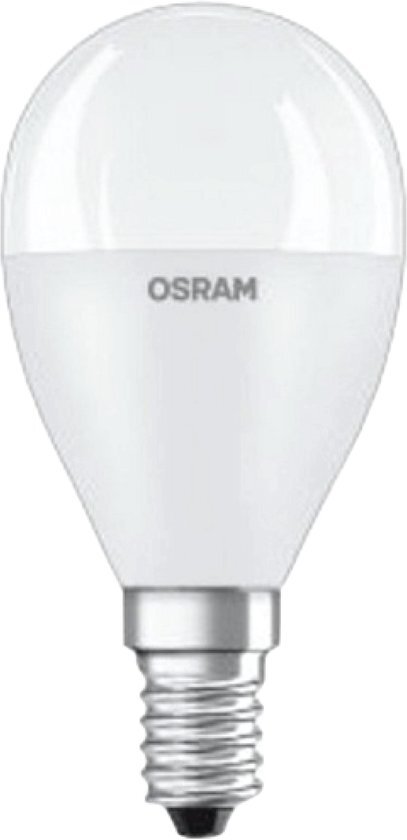 Osram LED Value E14 P45 LED 5.5W Koel Wit 4000K | 470lm | 10000h | A+ | Vervangt 40W