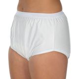 Suprima 1-265-001 Slip en PVC avec doublure intérieure en forme de slip Unisexe Blanc Taille 34