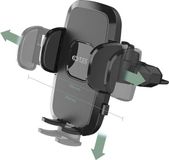 TECH-PROTECT - V3 - Support de voiture universel pour CD Noir