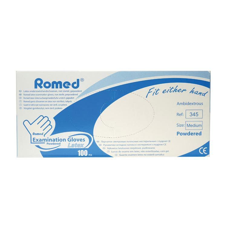 Romed Latex Handschoenen Medium