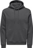 Only & Sons Connor Sweat Hoodie - Heren Hoody - Grey Pinstripe
