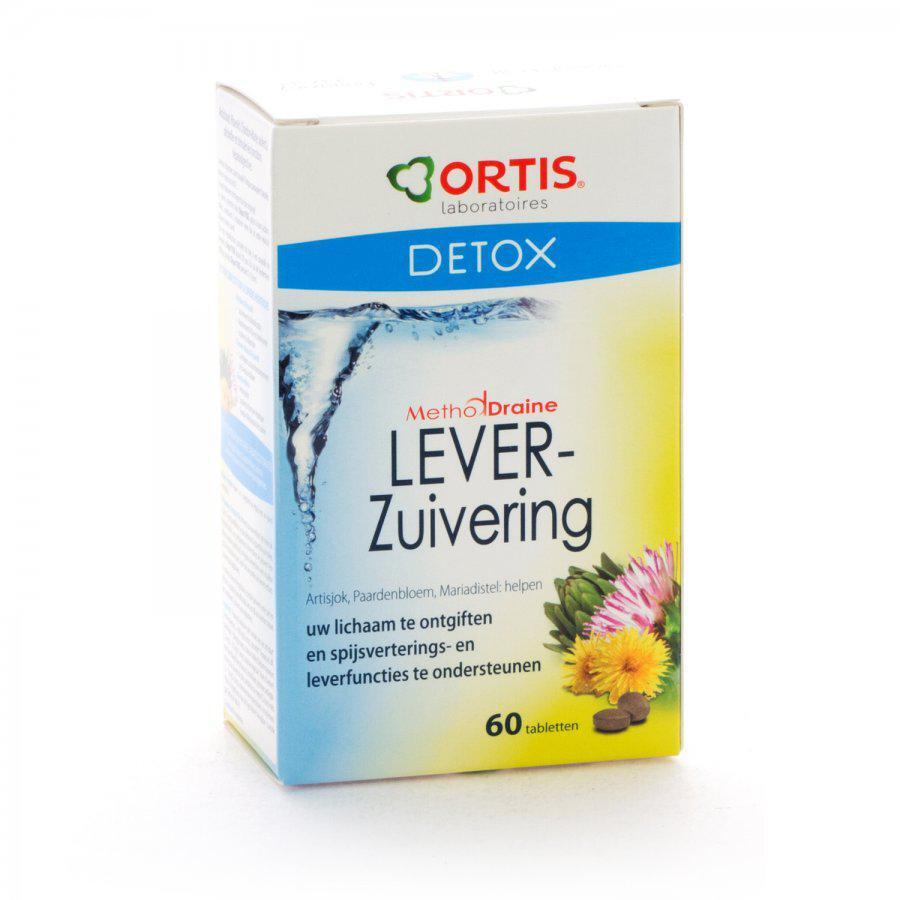 Ortis MethodDraine Lever Zuivering Tabletten 60st