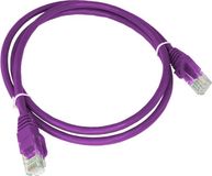 Alantec patchkabel, Cat.6A, U/UTP, LSOH, 0,25 meter, paars