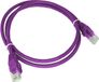 Alantec patchkabel, Cat.6A, U/UTP, LSOH, 0,25 meter, paars