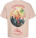 Jack & Jones Heren Backprint T-Shirt JORMONTAUK Gebloemd Roze/Multicolor - Maat M