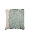 Dareels LEMOOR kussensloop Fringges Green 50