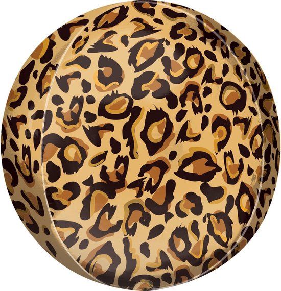 Amscan - Folieballon ORBZ Leopard print (45 cm)