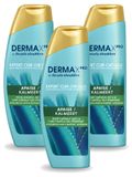 Head & Shoulders 3 x DermaX Pro Anti-roos Shampoo, kalmerend, 470 ml - voordeelverpakking