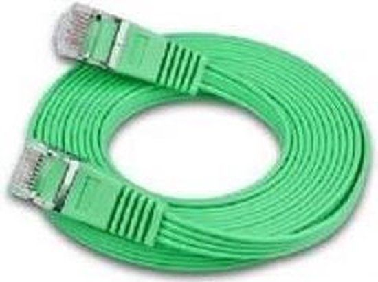 Triotronik Cat 6, 1m netwerkkabel Cat6 U/UTP (UTP) Groen
