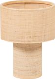 WOOOD Syro Tafellamp Ø 28 CM - Raffia - Naturel