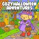 Cozy Halloween Adventures Coloring Book