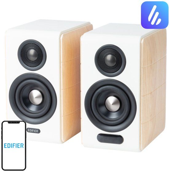 Edifier S880DB MKII - 2.0 Luidsprekerset - Bluetooth - Hi-Res - Wit