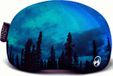MowMow Skibril Hoes - NIET VOOR VIZIERHELM - Cover - Beschermhoes - Goggle - Bril - Ski - Snowboard - Groen Licht - Polyester - Unisex - Volwassenen