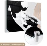 MuchoWow® Glass Painting 90x60 cm - Acrylic Glass Painting - Paint - Design - Abstract - Photo on Glass - Paintings