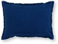 vtwonen Sierkussen - Kussen voor de Woonkamer - Donkerblauw - 50x70cm