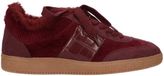 La Strada Sneaker Bordeaux Met Bont - Damesschoenen - Maat 37