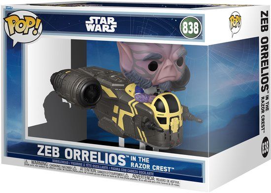 Funko Star Wars Zeb Orrelios in the Razor Crest vinylfiguur 838