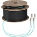 EFB Elektronik O8301S190OM3 InfiniBand en Glasvezelkabel 190 m 4x SC U-DQ(ZN) BH Aqua, Beige, Zwart