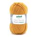 Gründl Wol Hot Socks Pearl uni 4-voudige sokkenwol 1 kluwen 50 g, oker