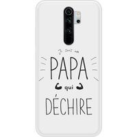 Rubberen siliconen hoesje compatibel met Redmi Note 8 Pro Papa qui da chire