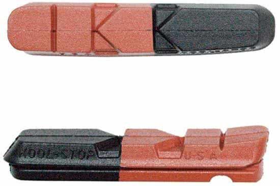 Koolstop Kool-stop Remblokrubbers Dual V-brake 55 X 12 Mm Zw/br 2 Stuks