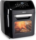 alpina Airfryer Oven XXXL - Heteluchtfriteuse 12L - Air Fyer 8 Personen en Meer - Heteluchtoven met Digitaal Display - Incl. Accessoires - Rotisserie Spit en Spitvork