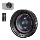 NEEWER Macrolens compatibel met DJI Osmo Action 5 Pro/4 Action Camera, 2x vergroting, 2 elementen in 1 groep, 3-4 cm brandpuntsafstand, close-up fotografie-accessoire, niet waterdicht, LS-68