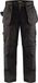 Blaklader 15381860 broek met ritssluiting, zwart, maat D96