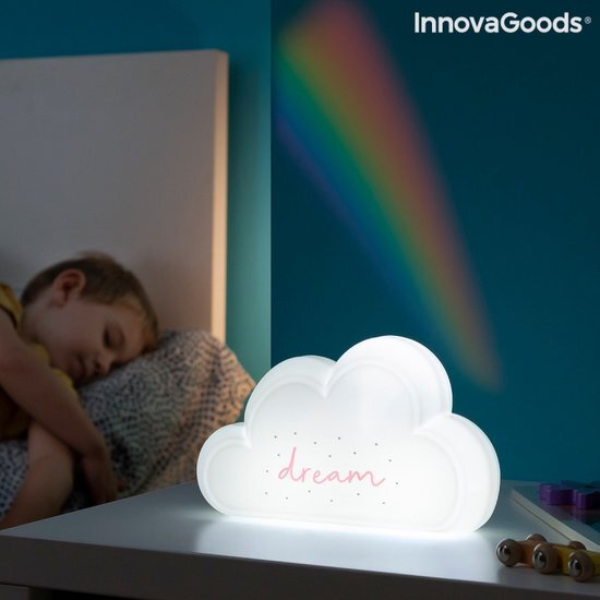 Innovagoods LAMP MET REGENBOOGPROJECTOR EN STICKERS CLAIBOW