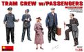 MiniArt Modelbouwpakket Militaire voertuigen - 38007 Tram Crew and Passengers Plastic - 1:35 - Modelbouw